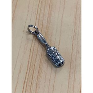 Hairbrush Sterling Silver Jewelry Charm